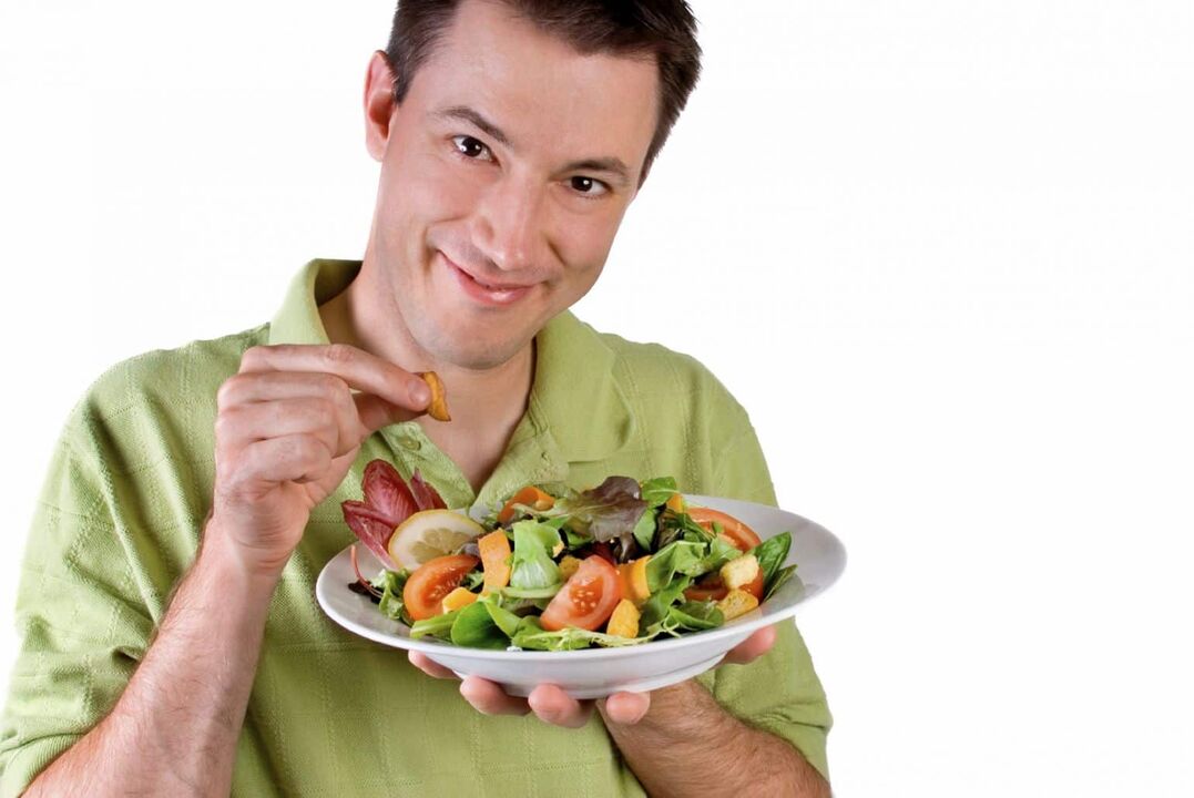 男性力アップの野菜サラダ