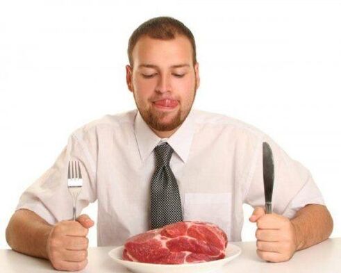 肉は効力にプラスの効果があります